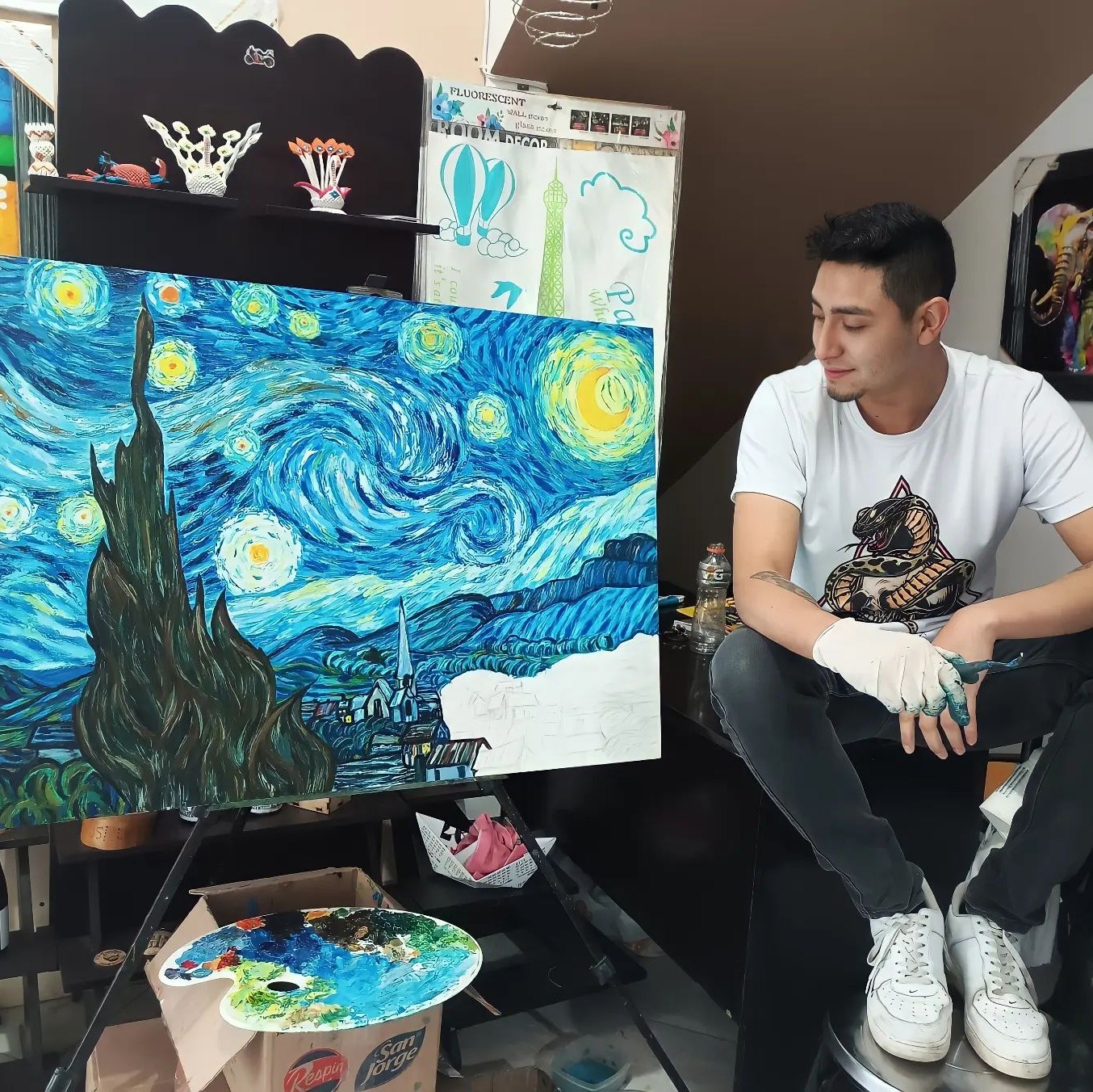 Andrés Chávez - proceso artístico